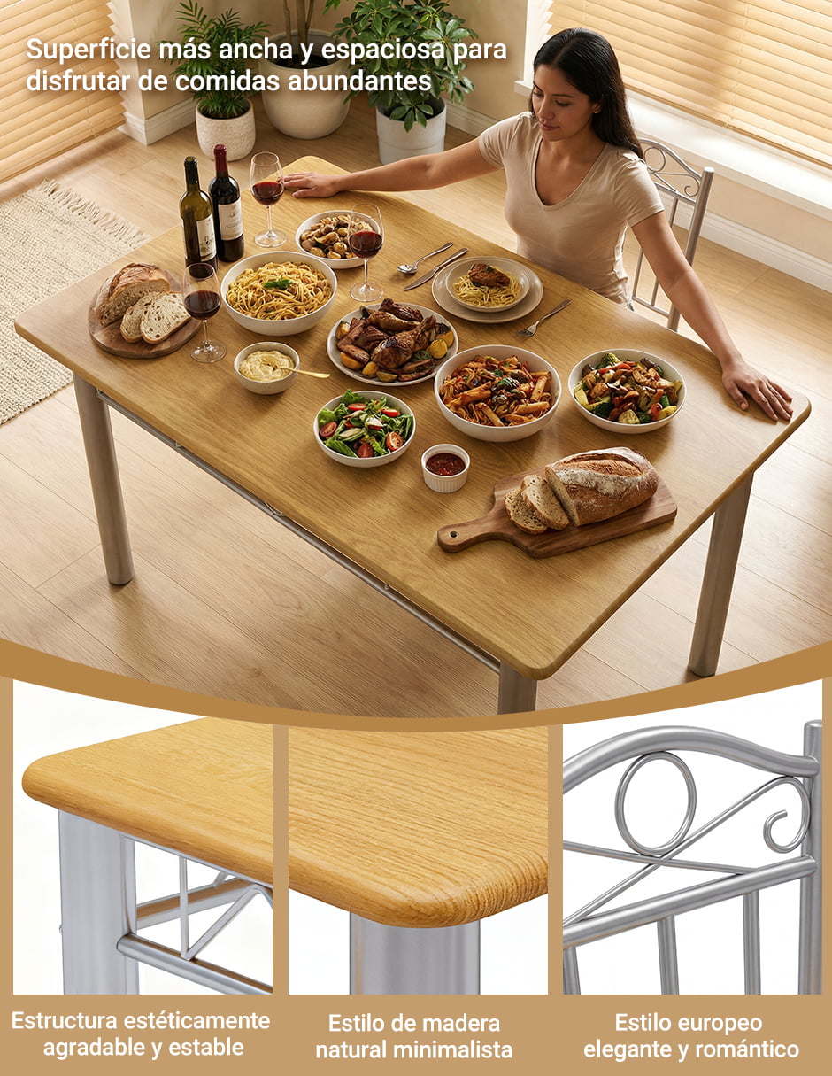 Comedor Nuestro Nido para 6 personas
