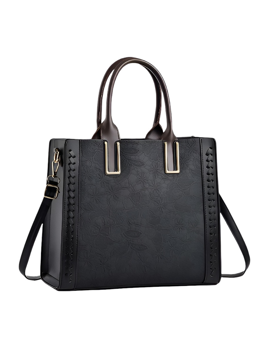 Bolsa tote de cuero unisex