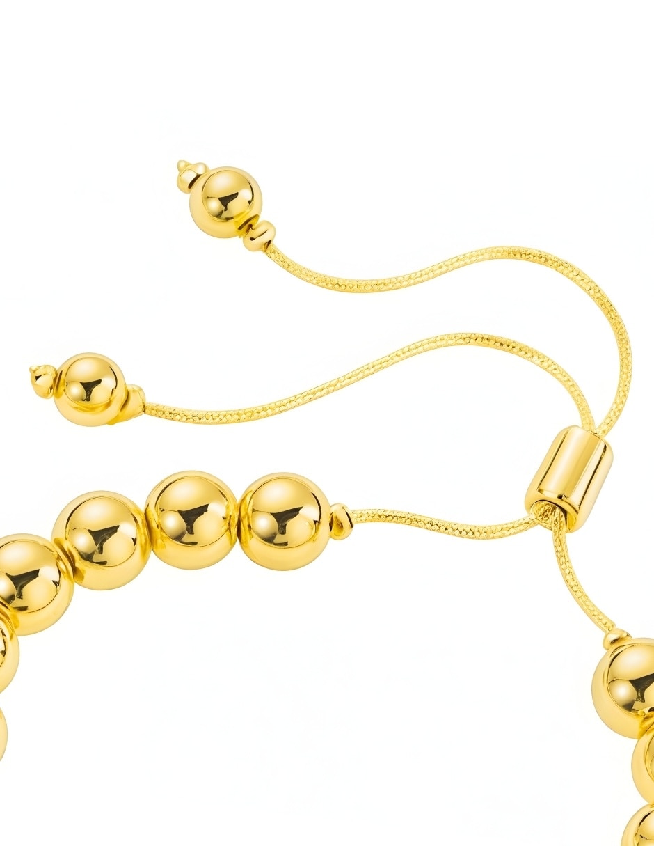 Pulsera 18 K Aurore con acabado chapa de oro 5