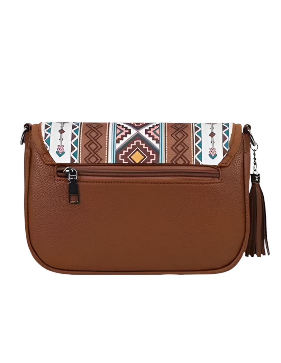Bolsa bandolera de cuero mujer 3