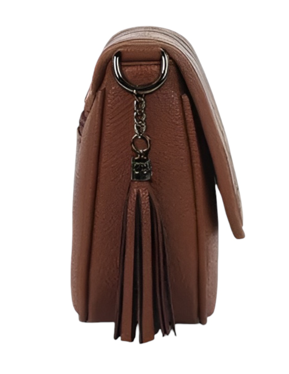 Bolsa bandolera de cuero mujer 5