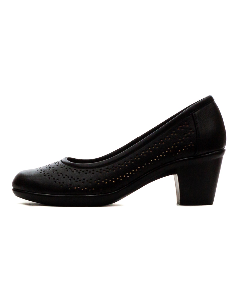 Zapatilla de piel