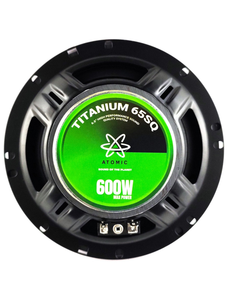 Set de medios atomic audio titanium 65sq