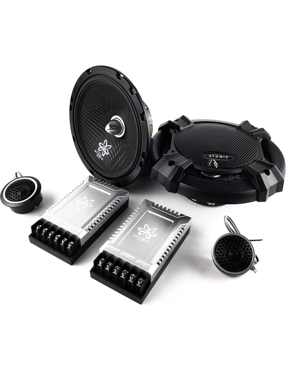Set de medios atomic audio titanium 65sq