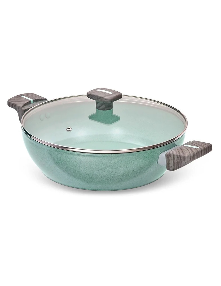 Batería de cocina Jade Cook C0605-00 de aluminio antiadherente10 piezas