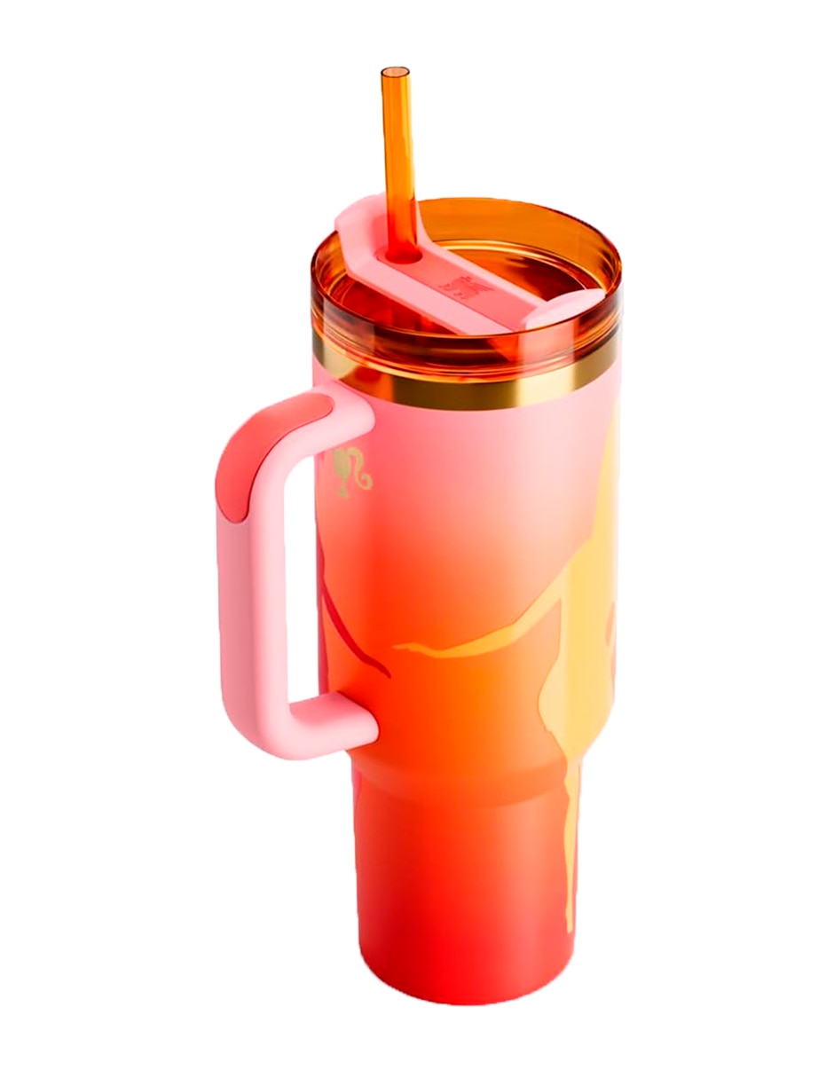 Termo Stanley de acero inoxidable 18/0 Quencher Barbie con tapa rosca 1.2 L
