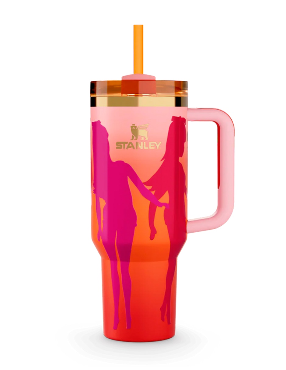Termo de acero inoxidable 18/0 Quencher Barbie con tapa rosca 1.2 L