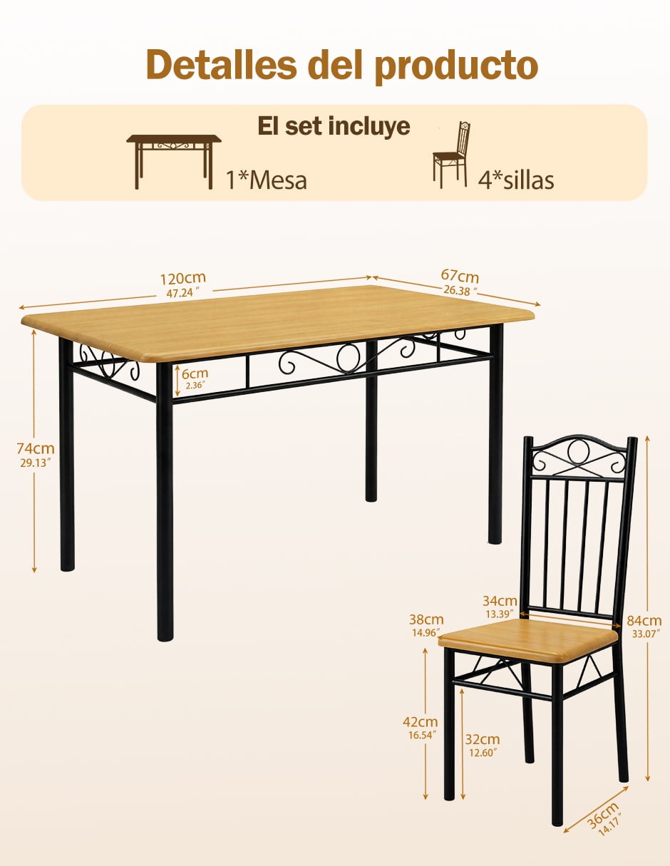 Comedor para 6 personas 12