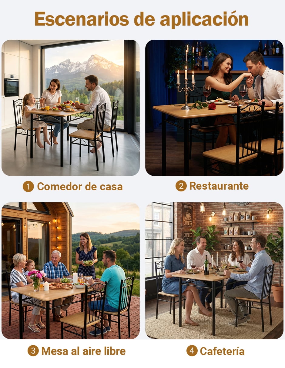 Comedor para 6 personas 7