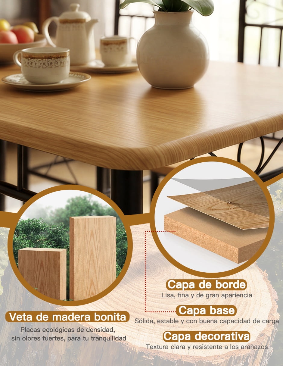 Set comedor fub-1202-15b 3