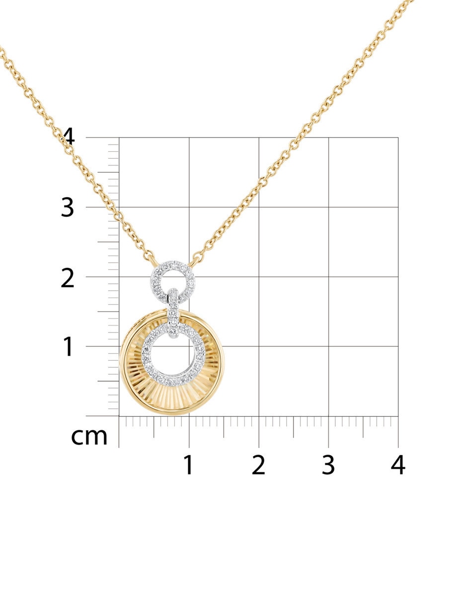 Gargantilla de oro amarillo 14 K 2
