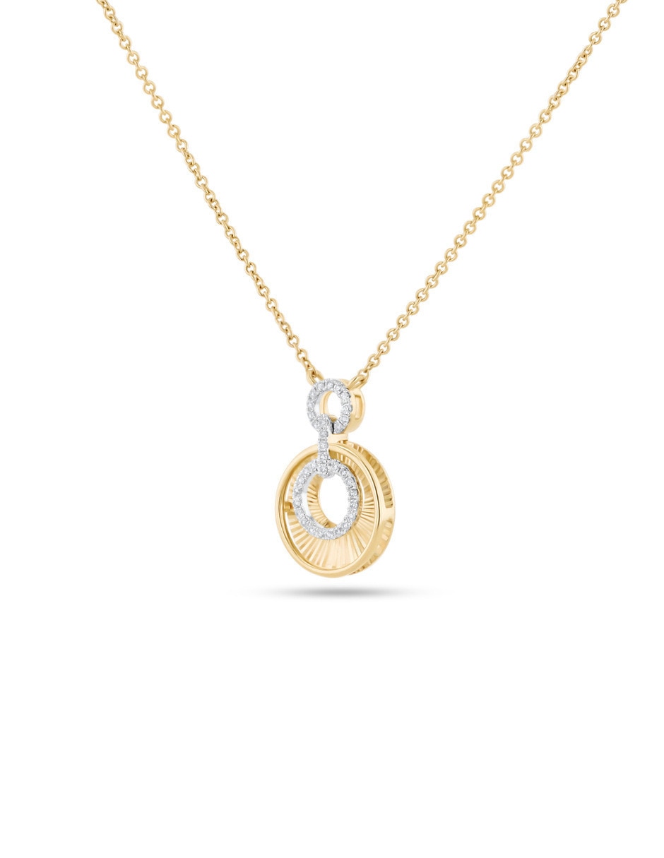 Gargantilla de oro amarillo 14 K 3