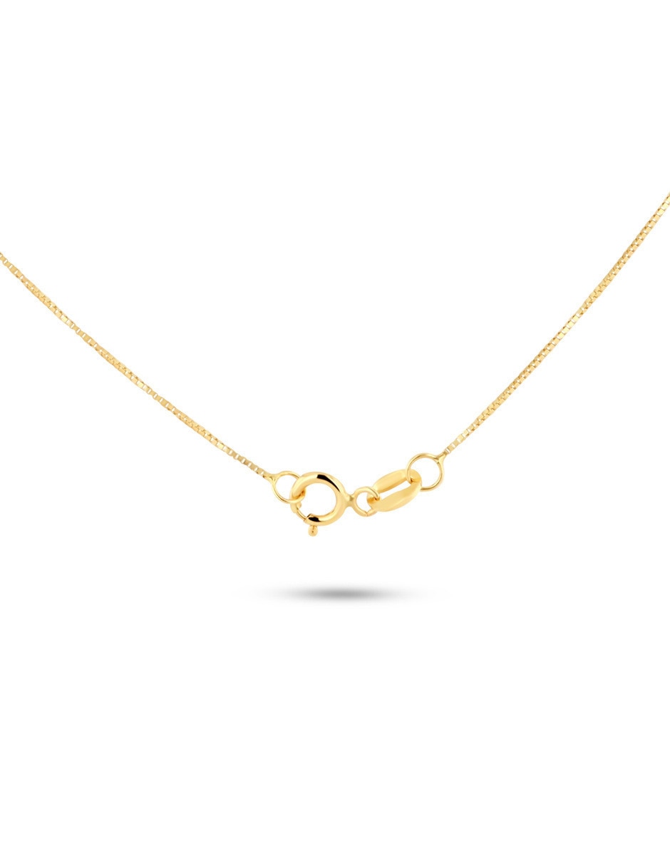 Gargantilla Love de letras de oro florentino 14 K 2