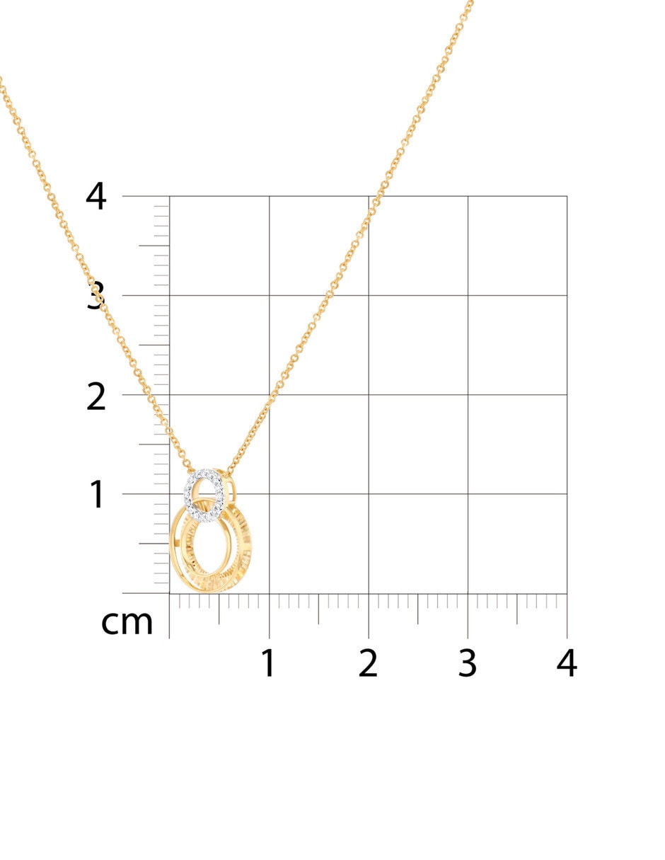 Collar de oro amarillo 14 K 2