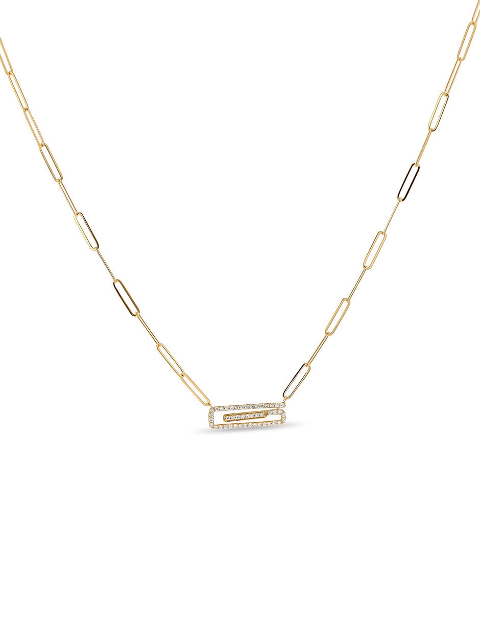 De clip taza de oro amarillo 14 k