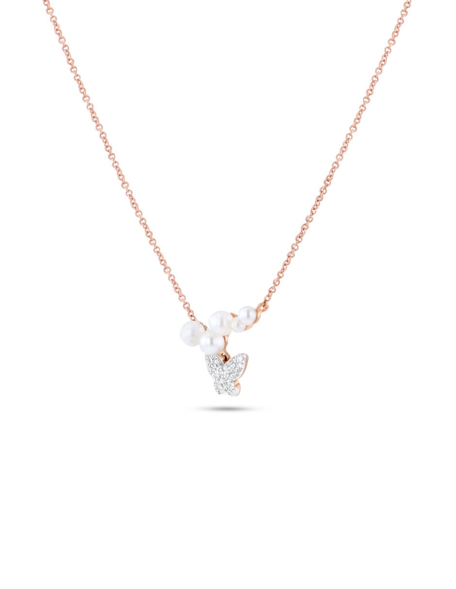 Gargantilla oro rosa 14 K 3
