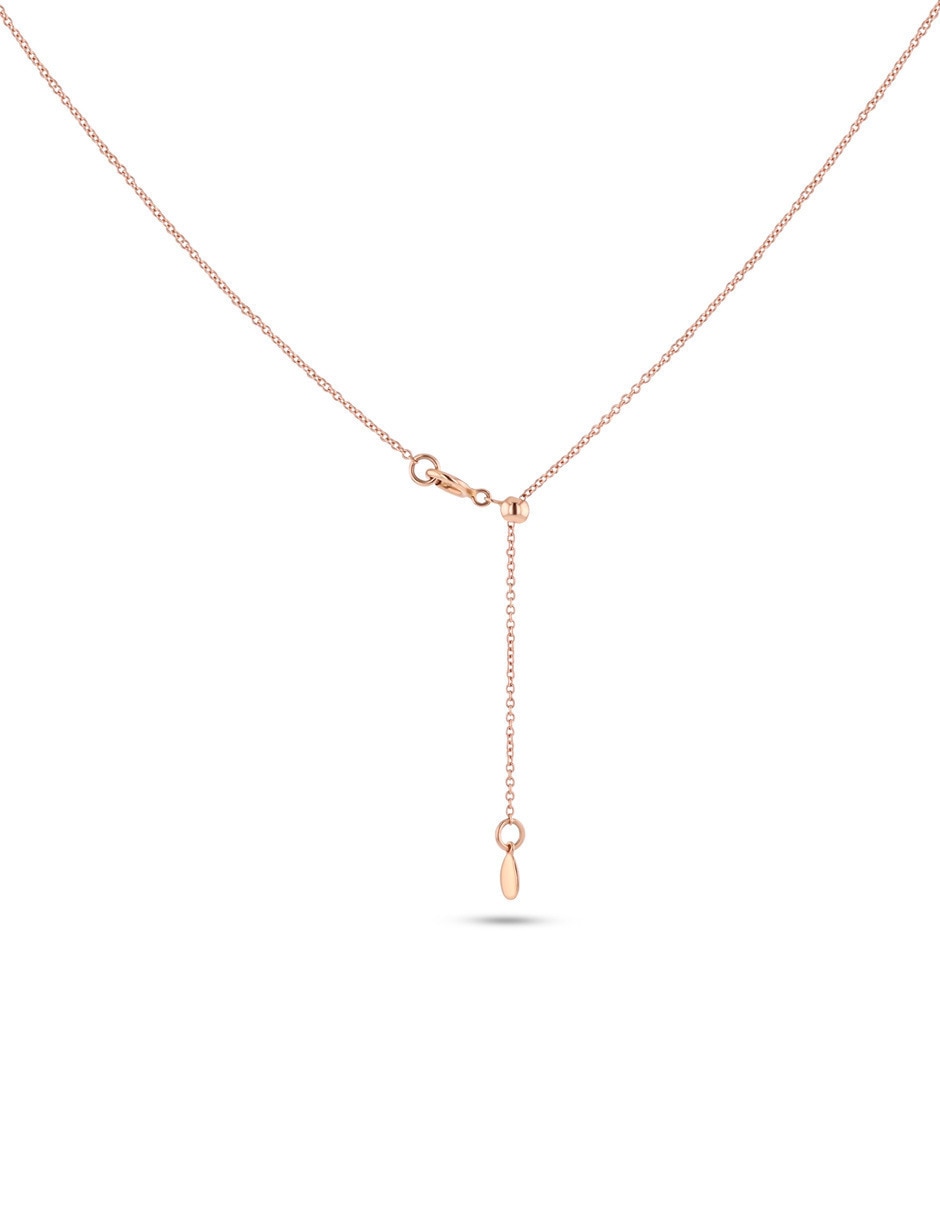 Gargantilla oro rosa 14 K 5