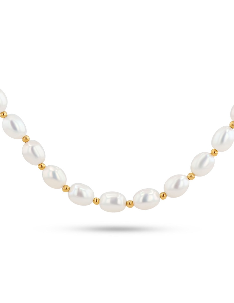 Collar de oro amarillo 14 K