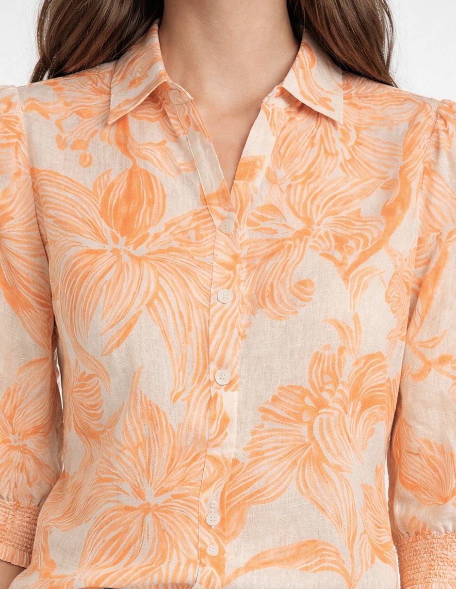 Blusa Foley's manga 3/4 para mujer