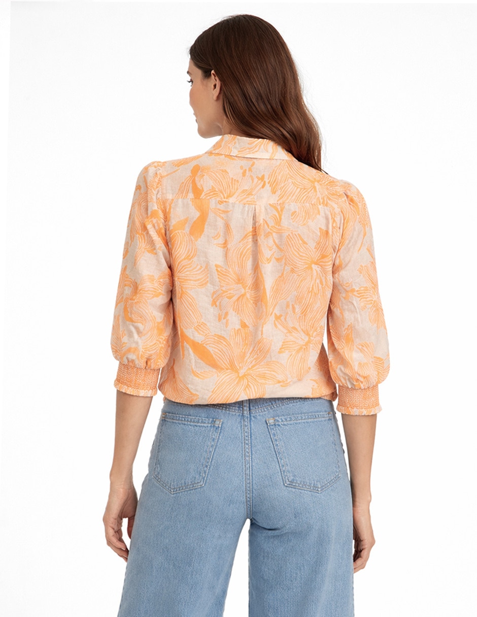 Blusa Foley's manga 3/4 para mujer