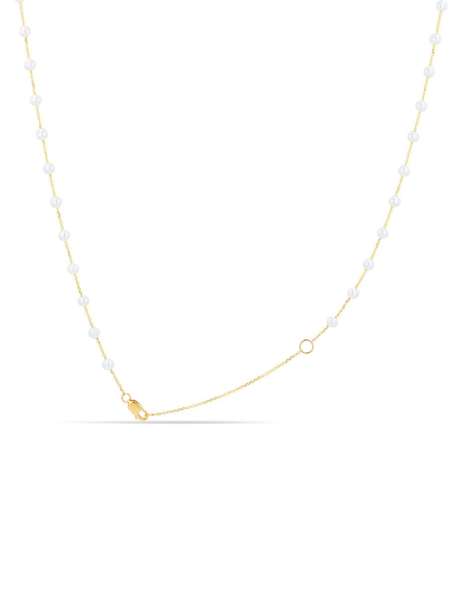 Collar de oro amarillo 14 K 4