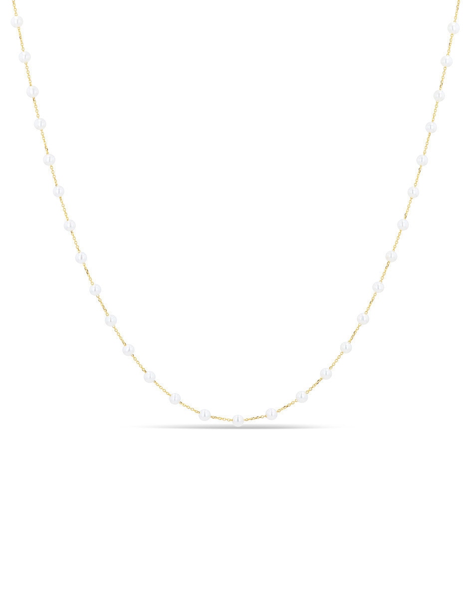 Collar de oro amarillo 14 K