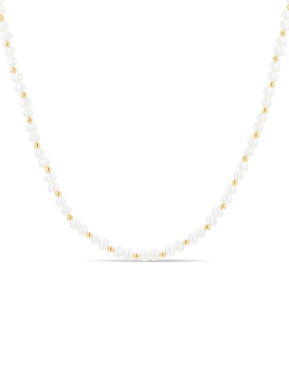 Collar de oro amarillo 14 K 5