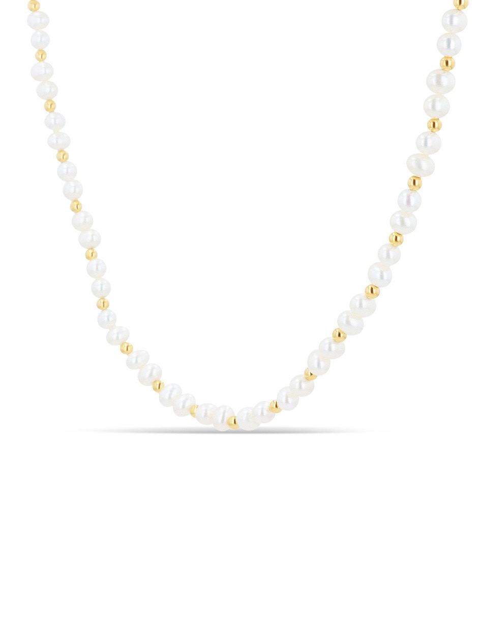 Collar de oro amarillo 14 K