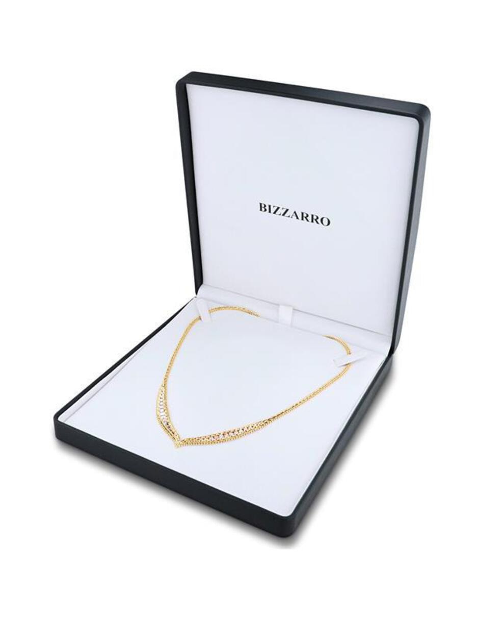 Gargantilla oro florentino 14 K 3