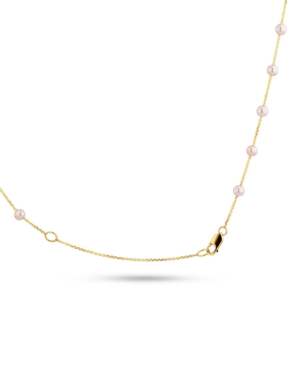 Collar de oro amarillo 14 K 5