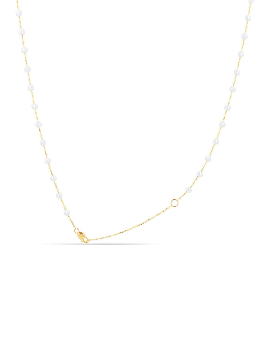 Gargantilla de oro amarillo 14 K 5