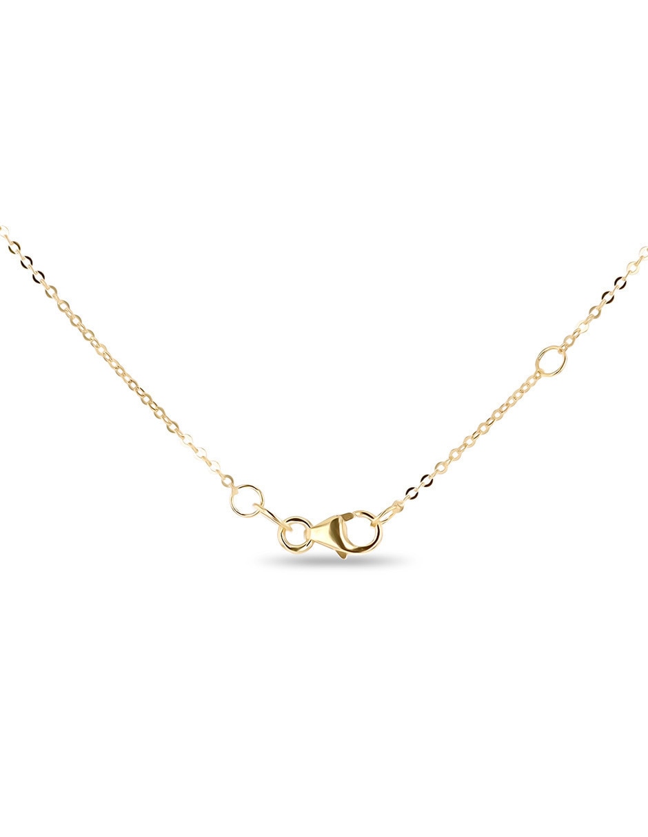 Gargantilla de corazón Joyerias Bizzarro de oro amarillo 10 K