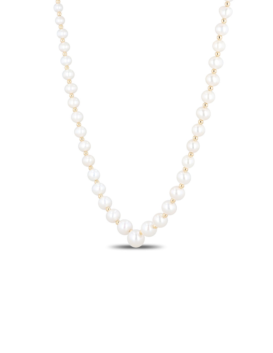 Gargantilla Joyeria Bizzarro de oro amarillo 14 K
