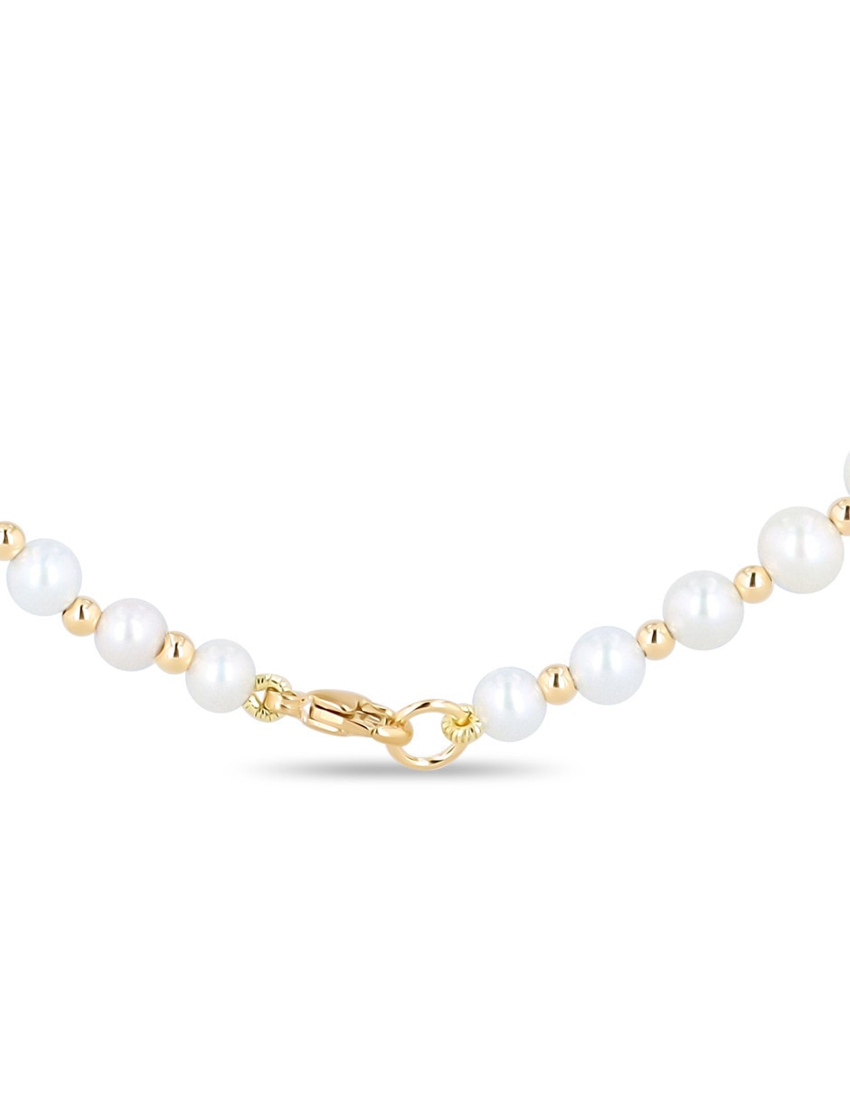 Gargantilla Joyeria Bizzarro de oro amarillo 14 K