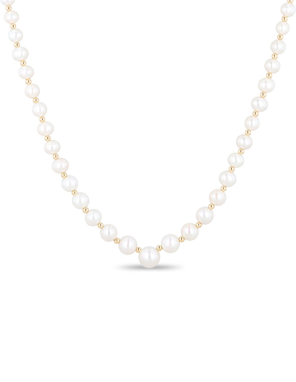 Gargantilla Joyeria Bizzarro de oro amarillo 14 K