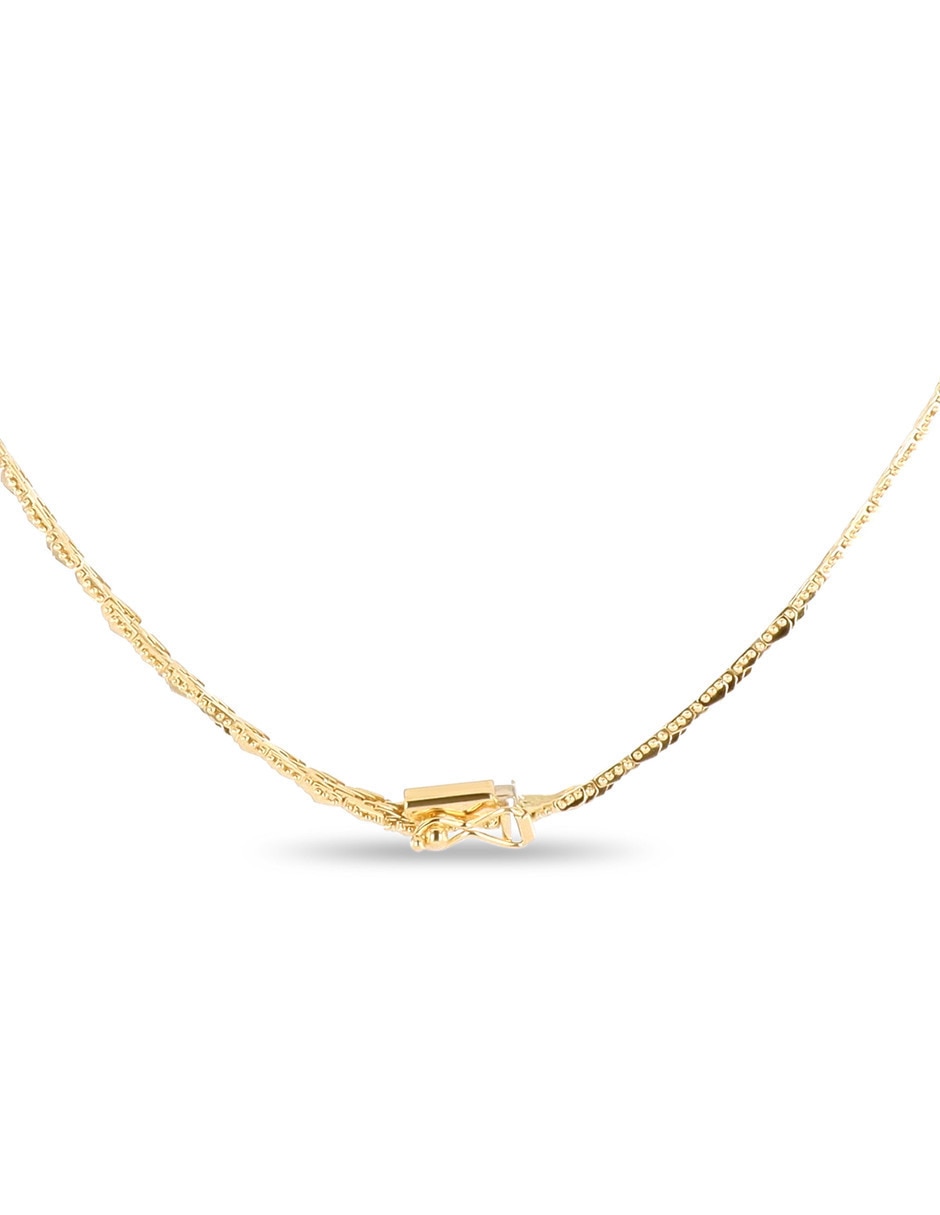 Gargantilla de oro amarillo 14 K 3