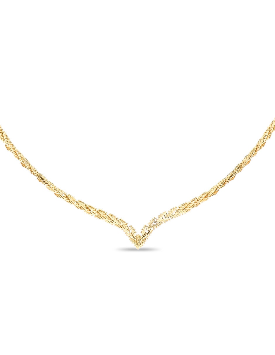 Gargantilla de oro amarillo 14 K Gargantilla de oro amarillo 14 K