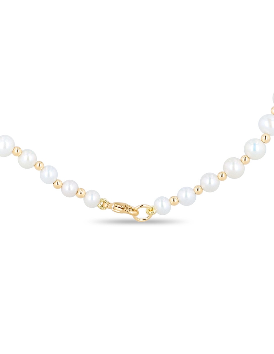 Gargantilla de oro amarillo 14 K 5