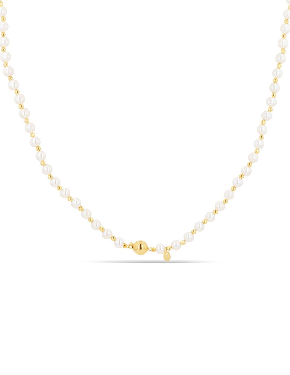 Gargantilla de oro amarillo 14 K 5