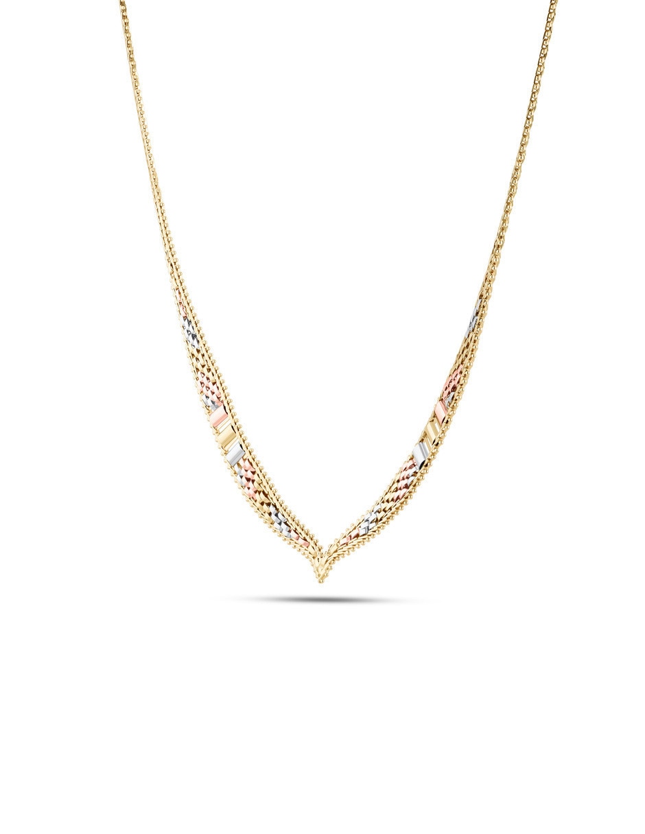 Gargantilla de oro florentino 14 K 6