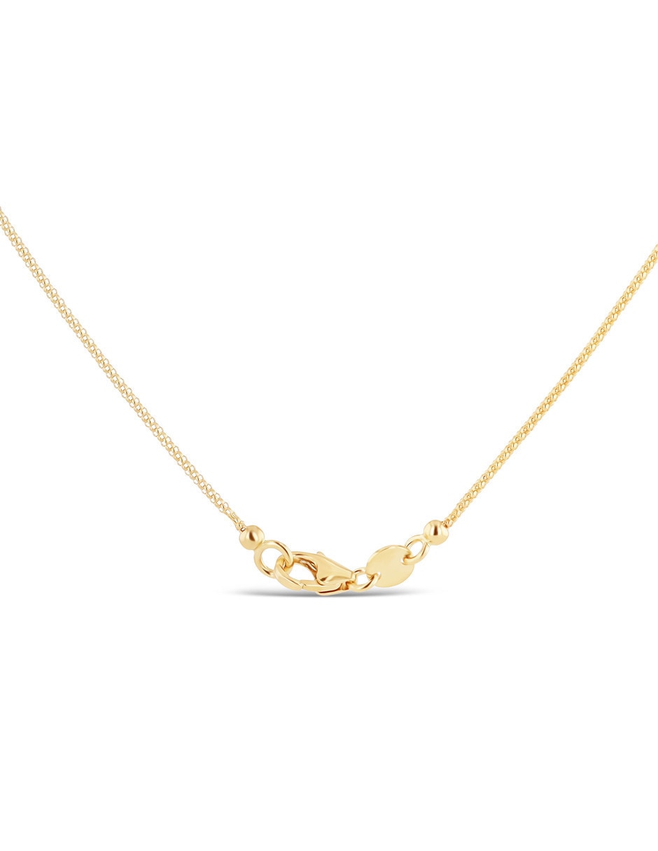 Collar de oro amarillo 14 K