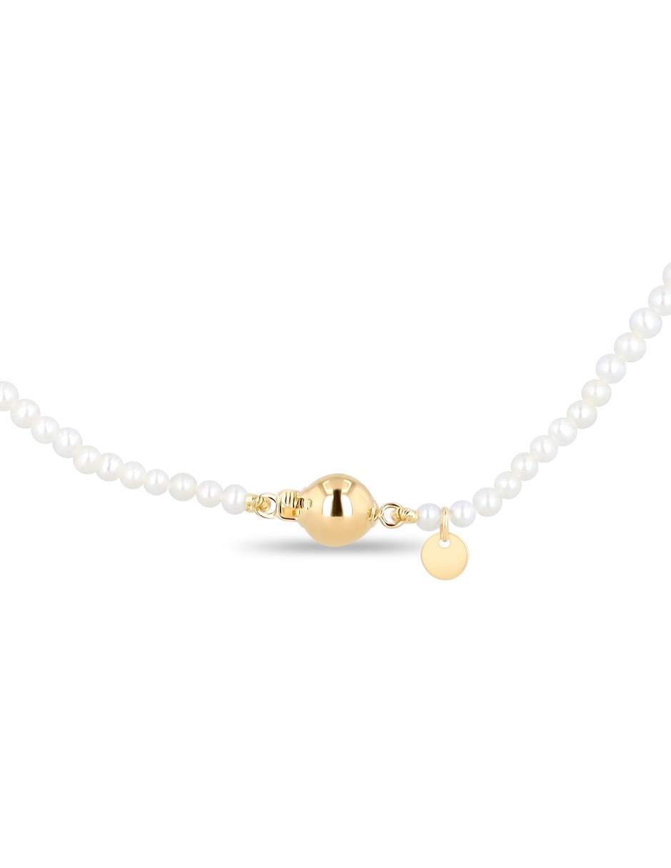 Gargantilla de oro amarillo 14 K 5