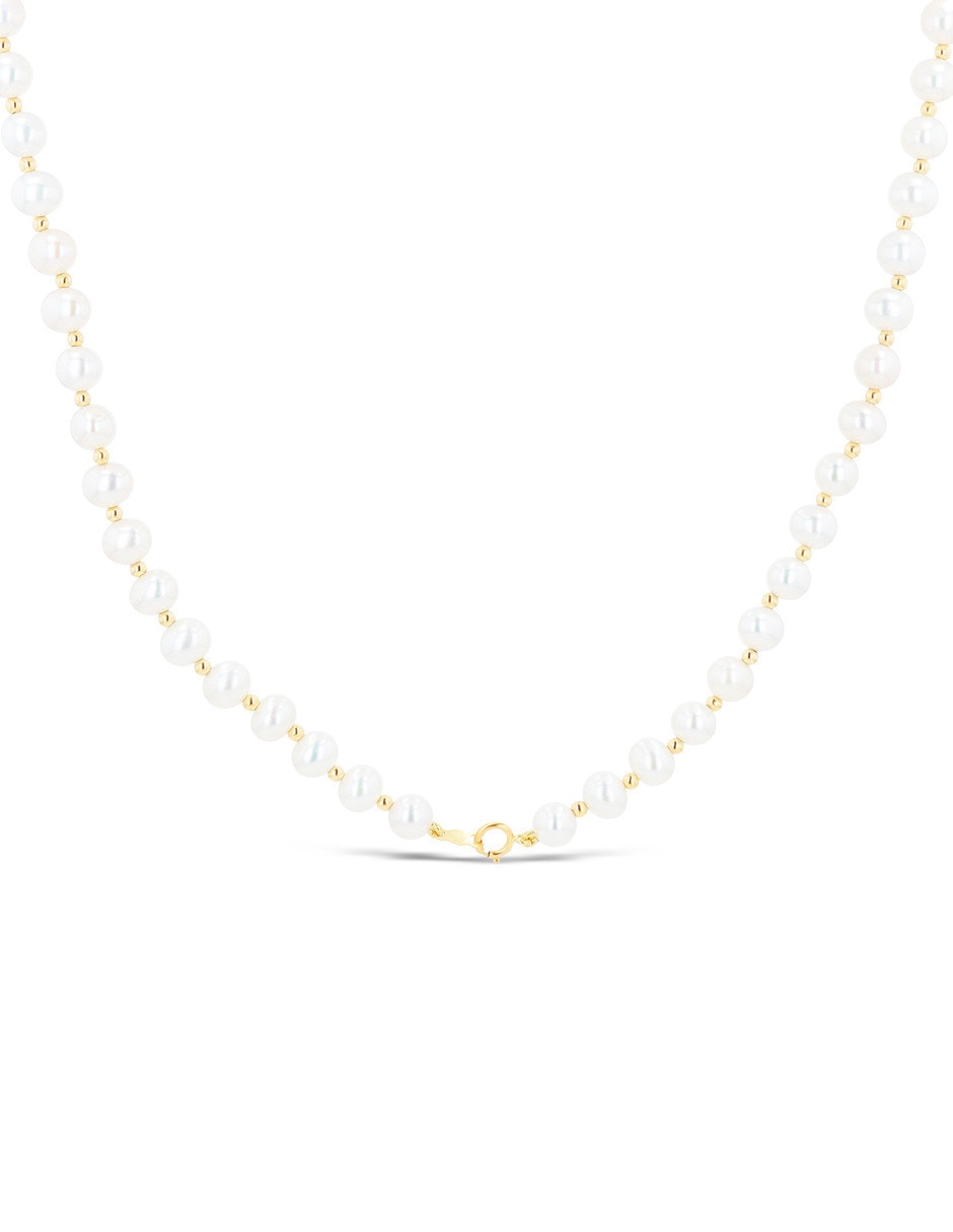 Gargantilla de oro amarillo 14 K 5