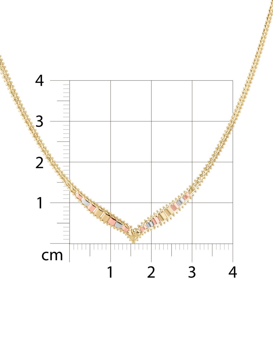 Gargantilla oro florentino 14 K 5