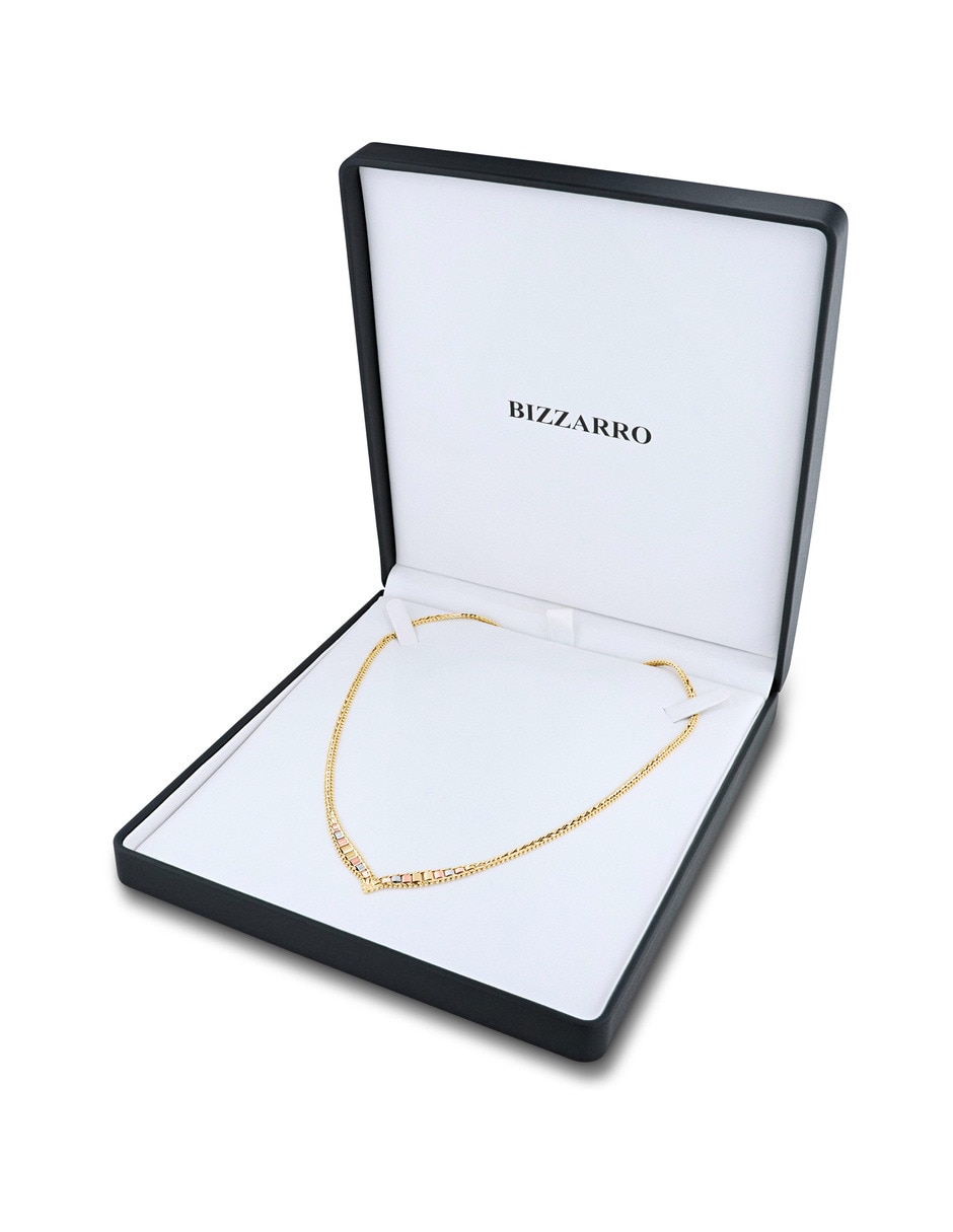 Gargantilla oro florentino 14 K 3