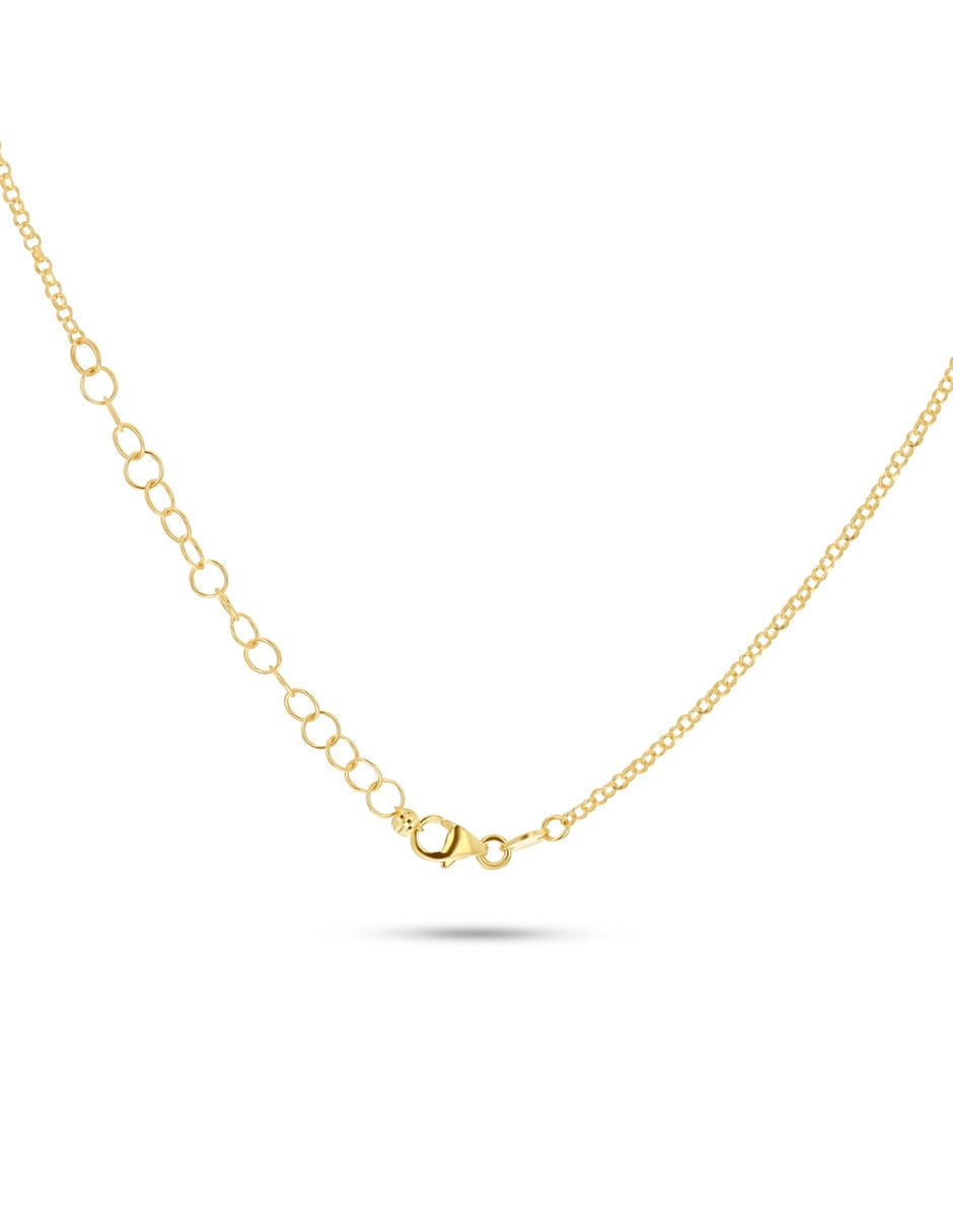 Gargantilla de corazón Joyerias Bizzarro de oro amarillo 14 K