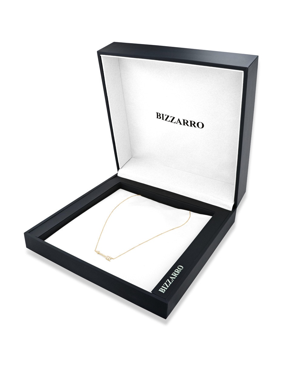 Gargantilla Flecha de oro amarillo 14 K 3