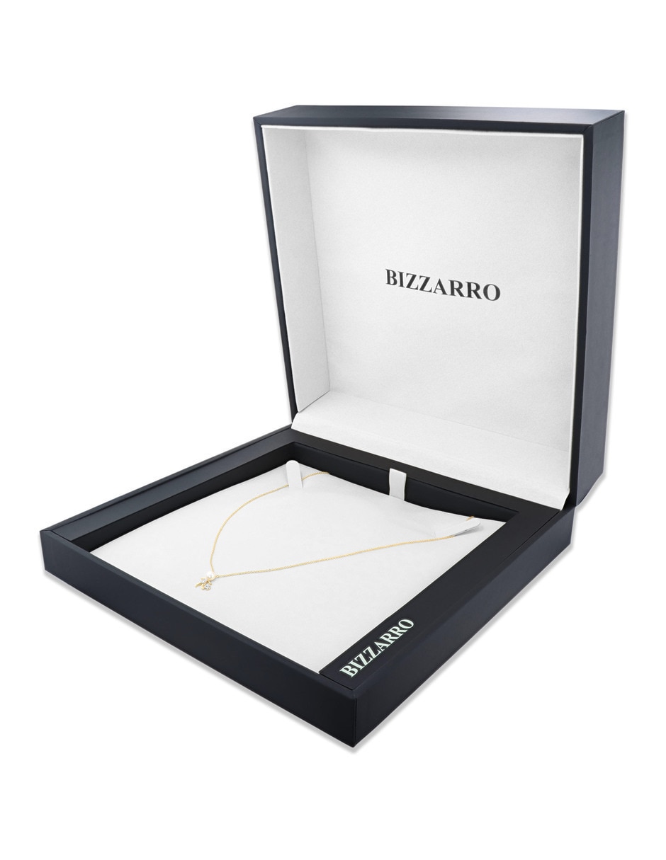 Gargantilla forma de niño Joyas Bizzarro de oro amarillo 14 K 3