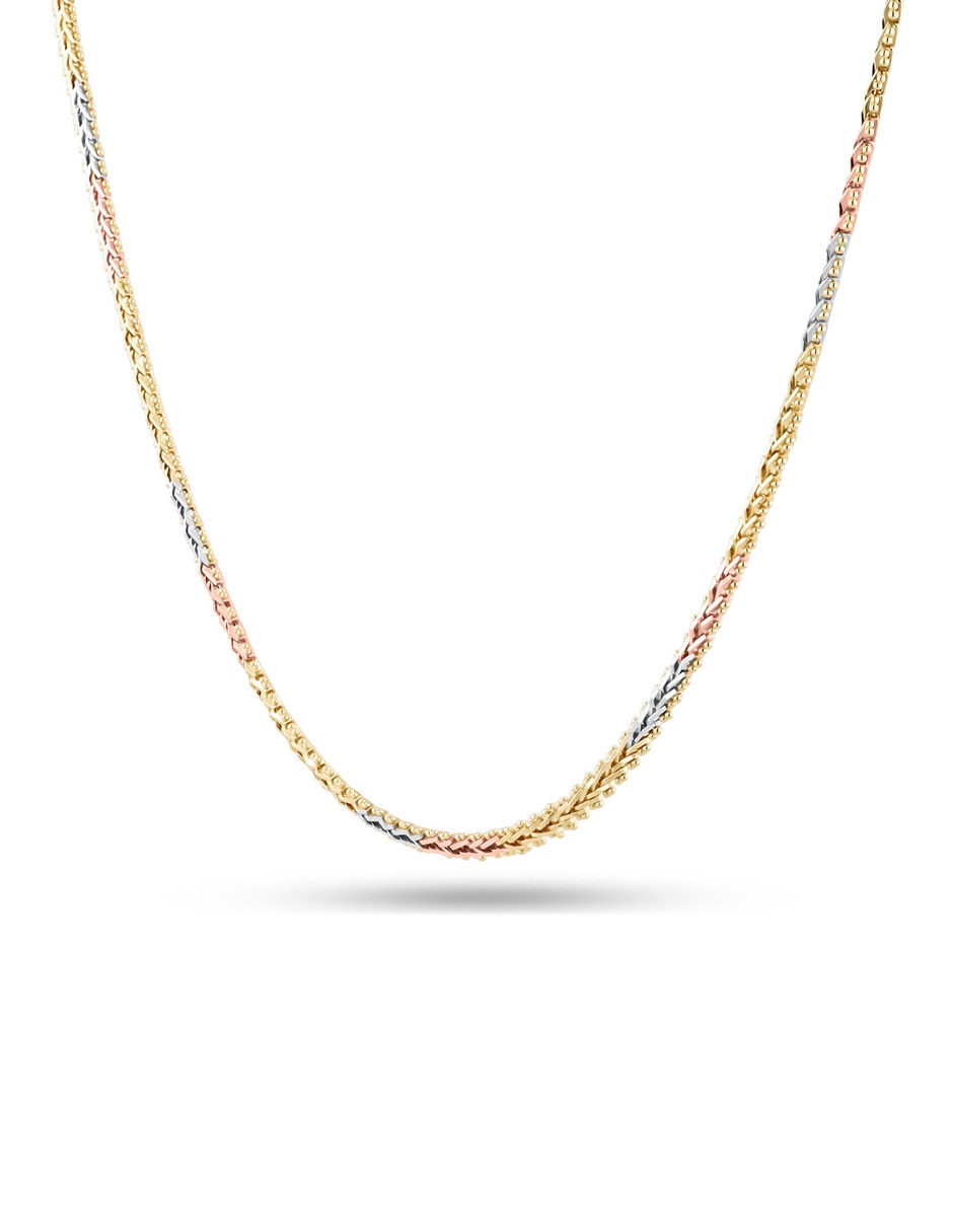Gargantilla Joyerias Bizzarro de oro florentino 14 K