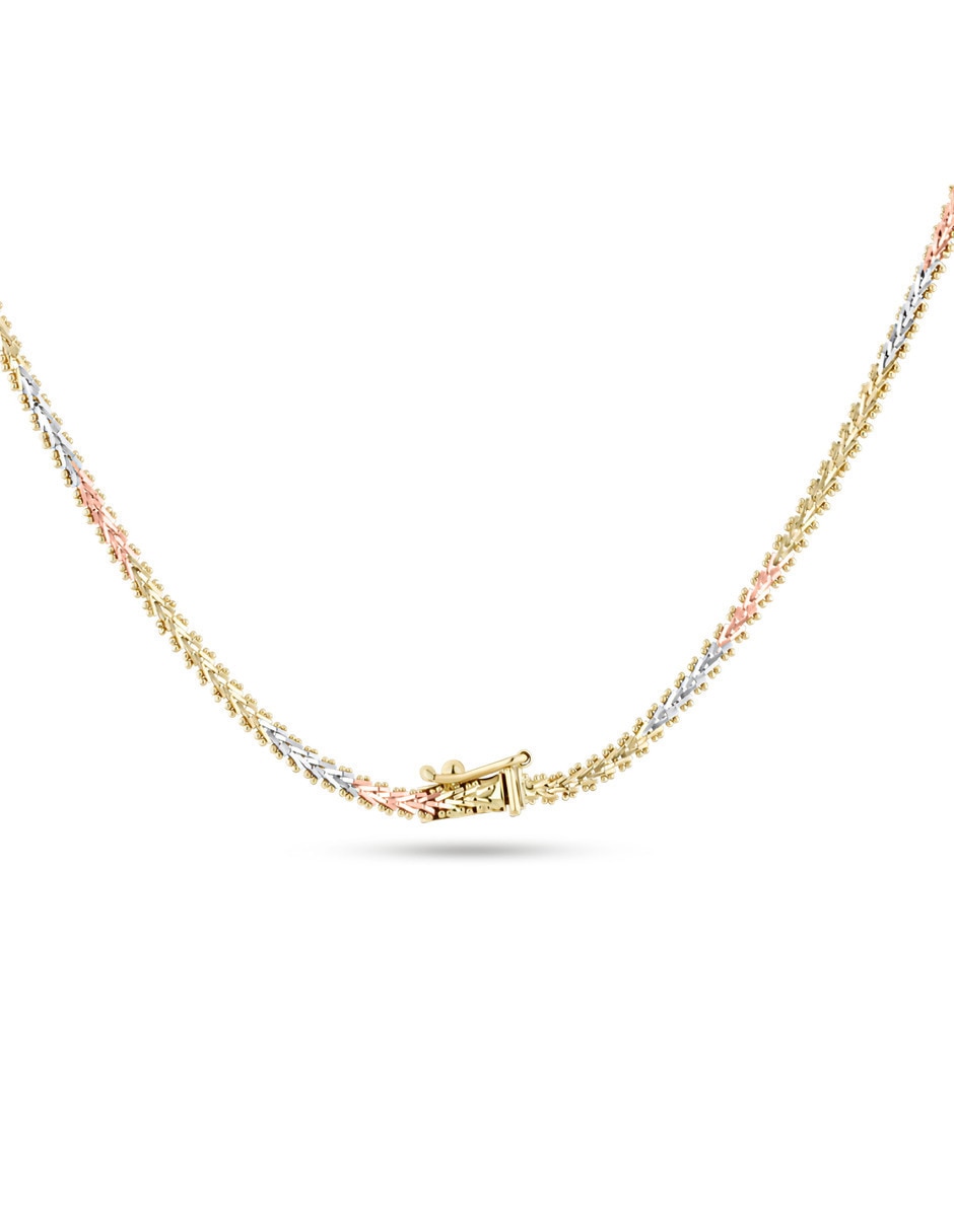 Gargantilla Joyerias Bizzarro de oro florentino 14 K